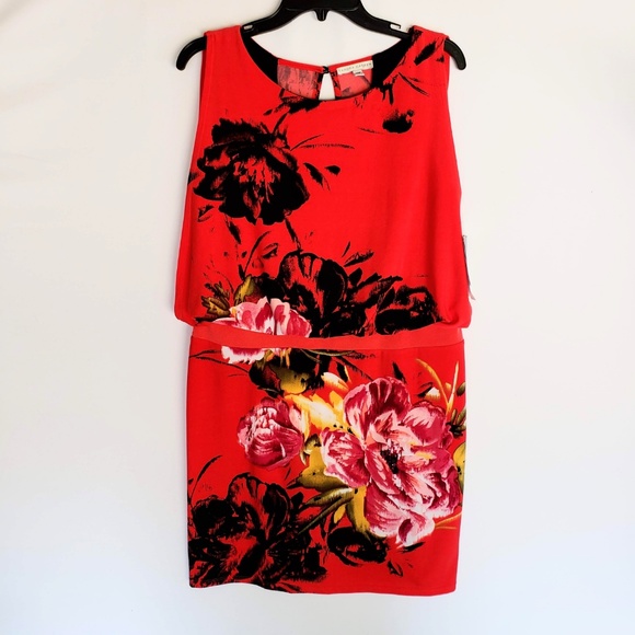 Sandra Darren Dresses & Skirts - Sandra Darren Floral Sheath Dress